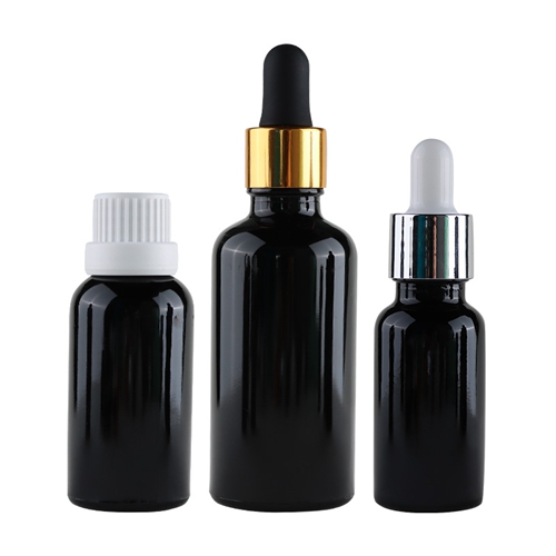 black essential oil vials black essence oil bottles vials 01